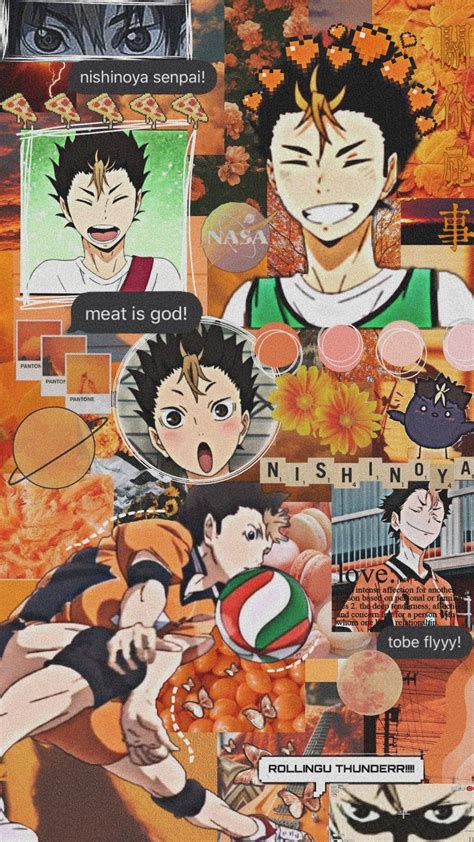 Haikyuu Nishinoya Haikyuu Anime Anime Backgrounds Wallpapers Simple