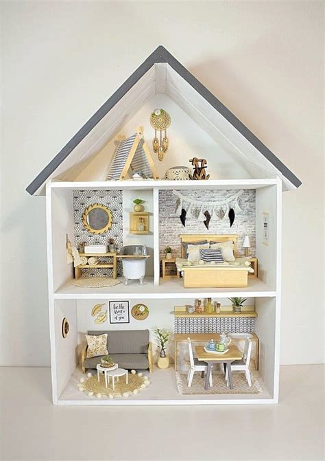 This Is An Unique Handmade Modern Miniature 112 Scale Doll House This