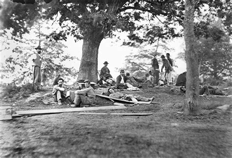 Civil War Wounded Photograph By Granger