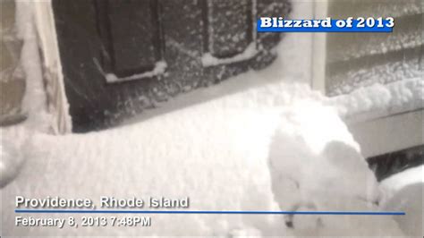 Blizzard Of 2013 Raw Footage 748pm Youtube