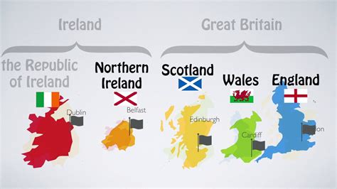 The island of great britain consists of england, scotland and wales. Engeland, the United Kingdom, Great Britain and the ...