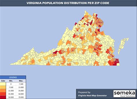 Top 10 Map Of Virginia With Zip Codes