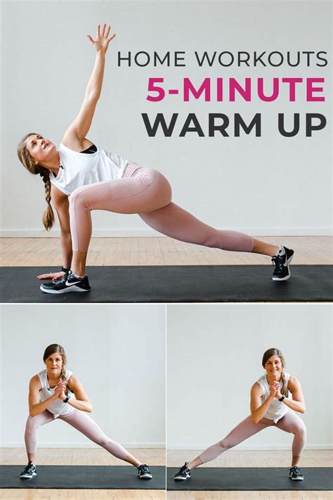 5 Minute Warm Up For Workouts Video Nourish Move Love Warm Ups Before Workout At Home