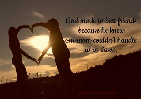 / comments off on 40 funny friendship quotes for best friends. Friends Forever Status, Captions & Quotes About BFF ...