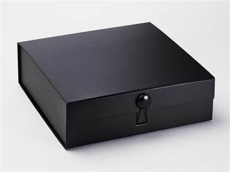 Wholesale Luxury Black T Boxes With Slots And Changeable Ribbon