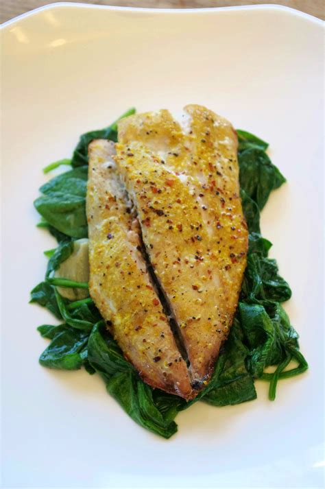 Place the yellowtail fillets in a shallow container. Lemon Peppered Yellowtail with Sauteed Spinach ...