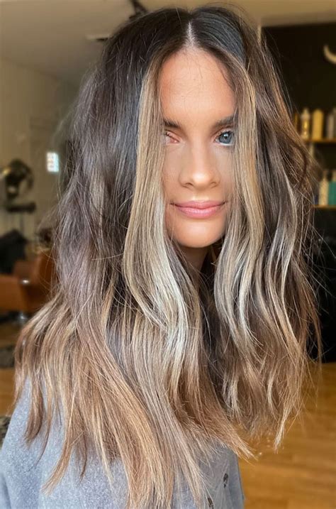 36 chic winter hair colour ideas and styles for 2021 natural root melted down into bronde ends