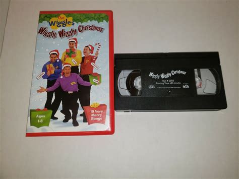 Wiggles The Wiggly Wiggly Christmas Vhs Grelly Usa