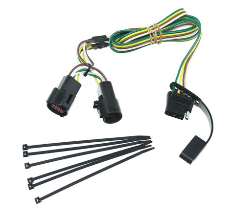 What is a 5 pin trailer connector? Curt T-Connector Vehicle Wiring Harness with 4-Pole Flat Trailer Connector Curt Custom Fit ...