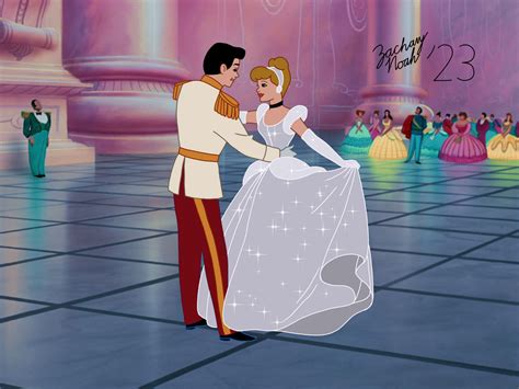 Cinderella And Prince Charming Dancing Version 2 By Zacharynoah92 On