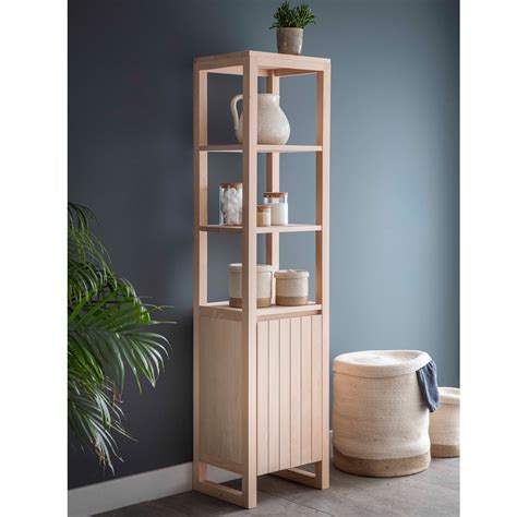 Tall Wooden Bathroom Cabinet Southbourne