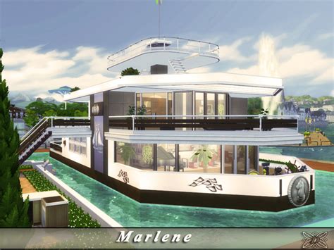 Marlene Luxury Yacht Home By Danuta720 At Tsr Sims 4 Updates