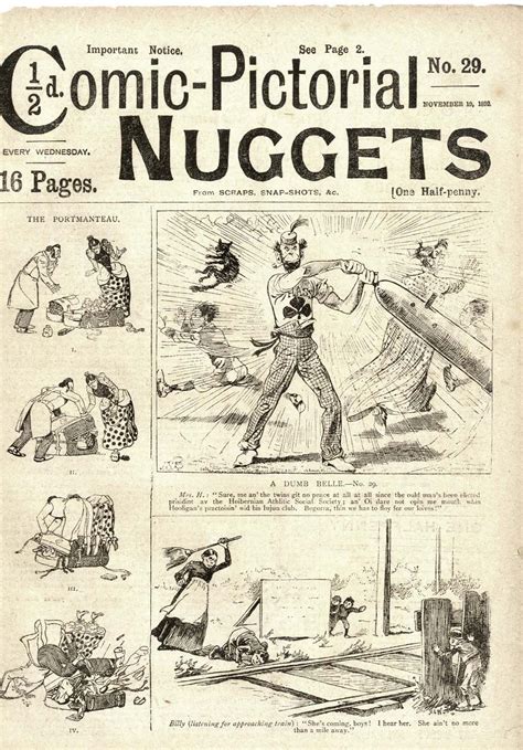 Nuggets A Cmic Pictorial Magazine Generally