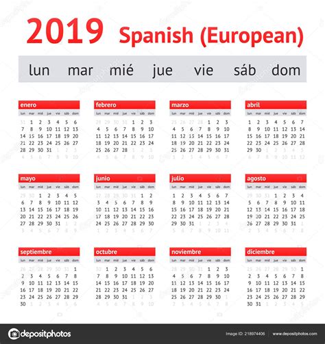 Todas las noticias sobre noticias de españa publicadas en el país. Calendario vectorial para 2017 años y 2018. semana ...