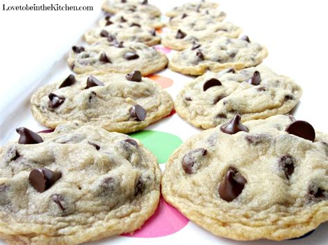 The best chocolate chip cookies, a recipe i can bake. Perfect Chocolate Chip Cookies - Love to be in the Kitchen