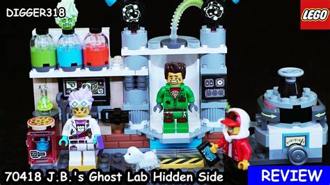 Lego J B S Ghost Lab Hidden Side Review K Youtube