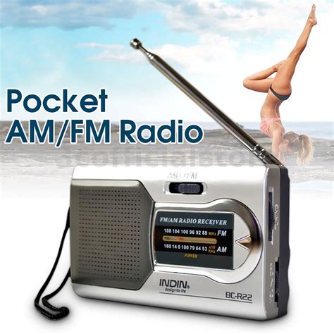 Portable Radio Mini Amfm Telescopic Antenna Radio Pocket World