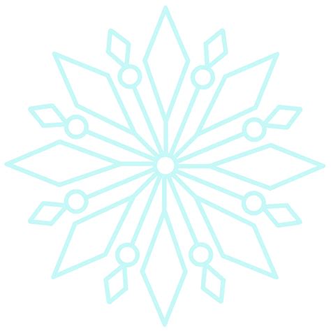 Snowflake Clipart Png Element 36502636 Png