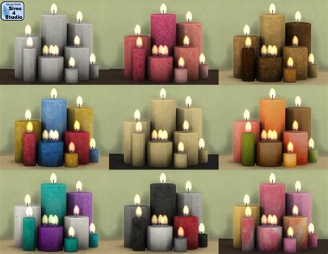 Sims 4 Ccs The Best Candles By Andrew And Om Sims 4 Studio