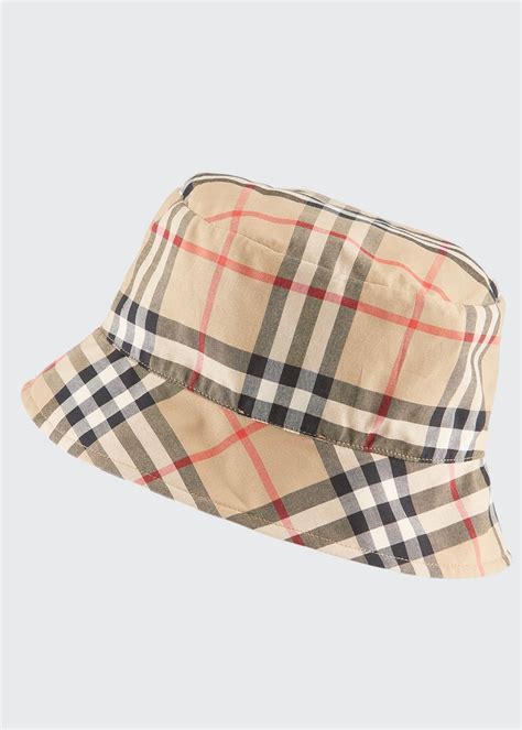 Burberry Vintage Check Bucket Baby Hat Size 1 18 Months Bergdorf Goodman