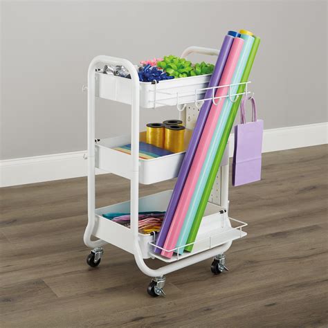 Gramercy Rolling Cart By Simply Tidy In 2022 Organize Craft Supplies