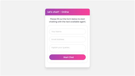 How To Create A Responsive Chat Box Ui Design Using Only Html And Css