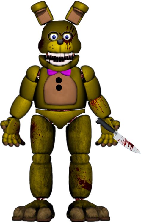 Into The Pit Spring Bonnie By Sharptoothedits On Deviantart