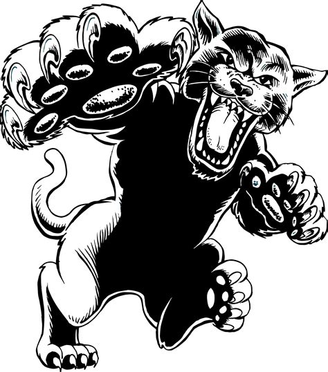 Black Panther Logo Clipart Image 8724