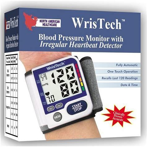5lp Hea Wt5864 Wristech Blood Pressure Monitor With Irregular Heartbeat