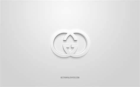 Gucci Logo White Background Gucci 3d Logo 3d Art Gucci Brands Logo
