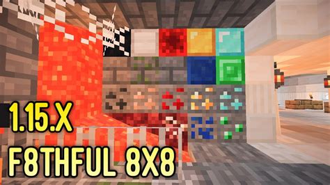 Minecraft 8x8 Vanilla Texture Pack 115x Youtube