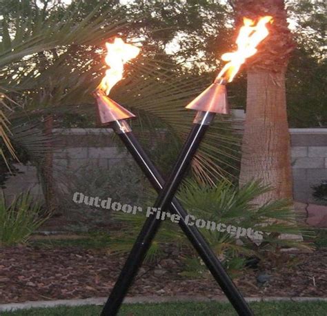 Outdoor Fire Concepts Automated Tiki Torches