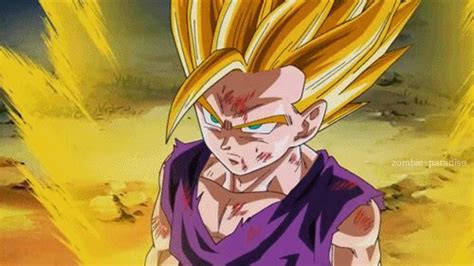 Part of the dragon ball fan club. super saiyan 2 gohan gif | Tumblr