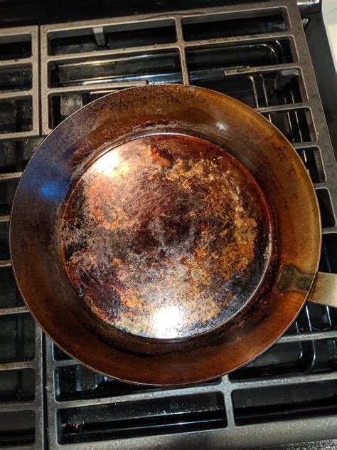 Carbon Steel Pan Rusted Or Alright Cooking