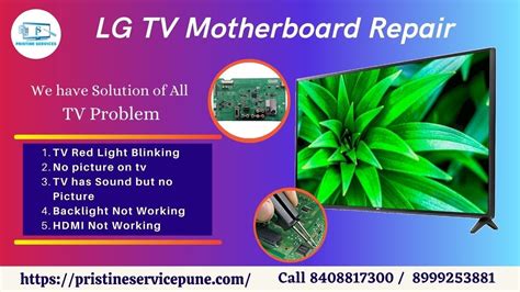 How To Repair Lg Tv Lg 5500 Motherboard Repair In Pune And Pimpri