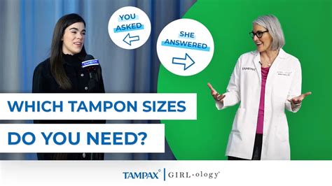 Which Tampon Sizes Do You Need Know Your Flow Tampax®