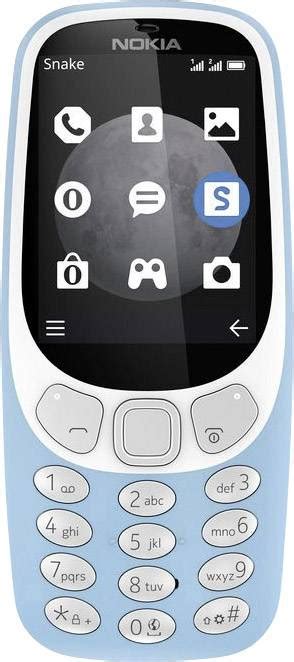 Nokia 3310 3g Dual Sim Mobile Phone Azure