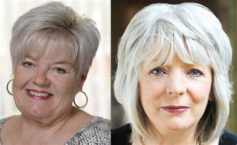 Haircuts For Women Over 60 With Round Faces Beard And Hair Costume