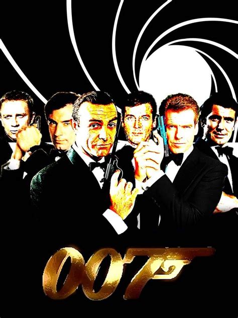 Different Bonds James Bond Movies Movie Posters Fictional Characters