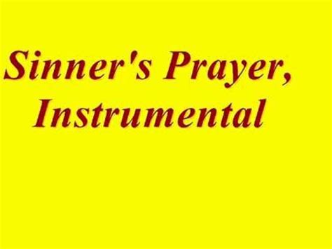 Sinner's Prayer, Instrumental - YouTube