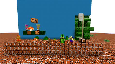 Im Working On A Super Mario Bros Resource Pack Cool Minecraft