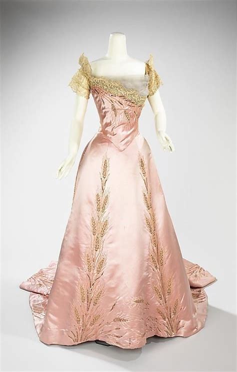 Worth Ball Gown 1900 Edwardian Fashion Vintage Fashion 1900s