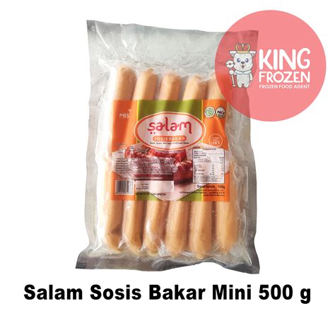 Salam Sosis Bakar Mini 500 Gram King Frozen Indonesia