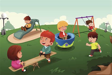 Schoolyard Clip Art Vector Images And Illustrations Istock