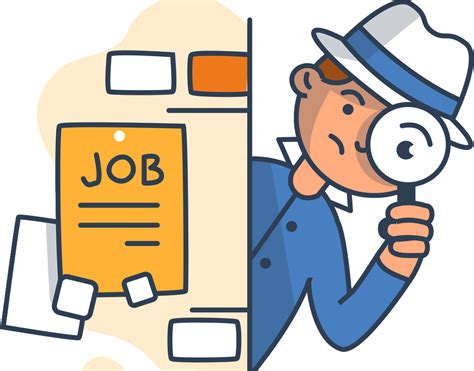 Clip Art Transparent Library Jobs Job Announcement Find A Job Cartoon
