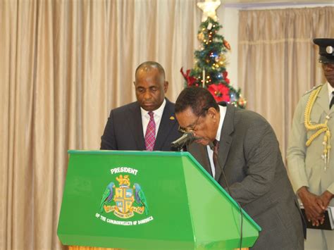 Roosevelt Skerrit Sworn In For A Record Six Times As Dominica S Prime Minister • Nature Isle News