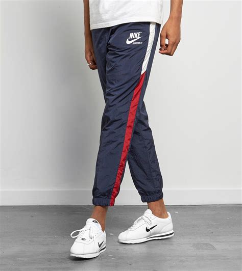 Nike Archive Woven Track Pants In Navy Blue For Men Lyst