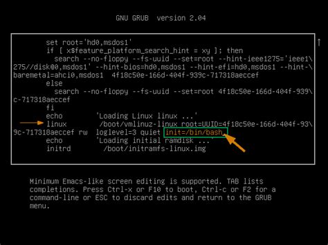 How To Boot Arch Linux In Single User Mode Rescue Mode