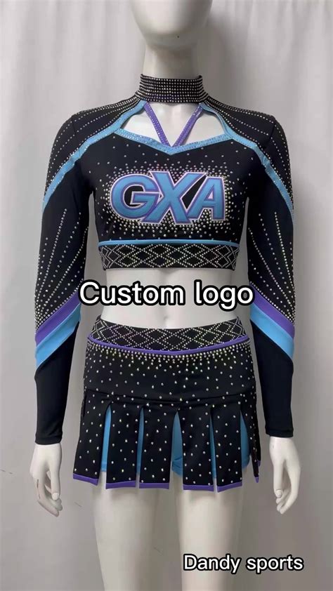 Girls Sublimation All Star Competition Cheer Cheerleading Uniforms