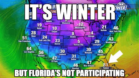 Its Winter But Floridas Not Participating Your Favorite Winter